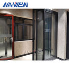 پنجره های کشویی آلومینیومی با پوشش پودری کشویی زیرزمین خروجی ویندوز برای دفتر