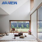 قاب پنجره شیشه ثابت آلومینیوم آنودایز کننده ویندوز بام ثابت در مصرف انرژی صرفه جویی می کند